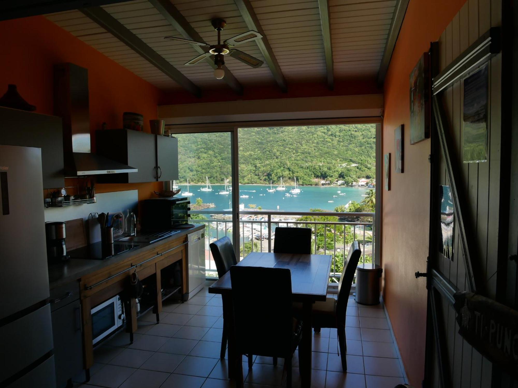 Le Duplex A Deshaies,Vue Mer ,Village A Pieds Dış mekan fotoğraf